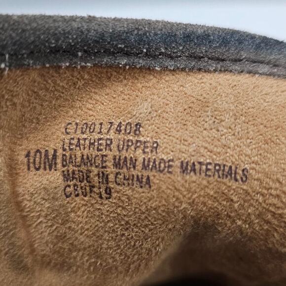 Comfortiva Barron Moto Boot Womens 10 Taupe Suede Leather Weatherproof Biker - Picture 15 of 16